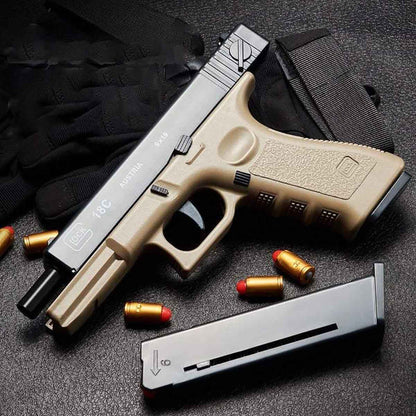 Fiber Plastic Shell Gun Toy