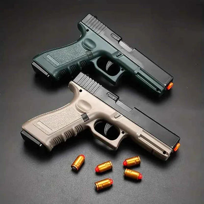 Fiber Plastic Shell Gun Toy